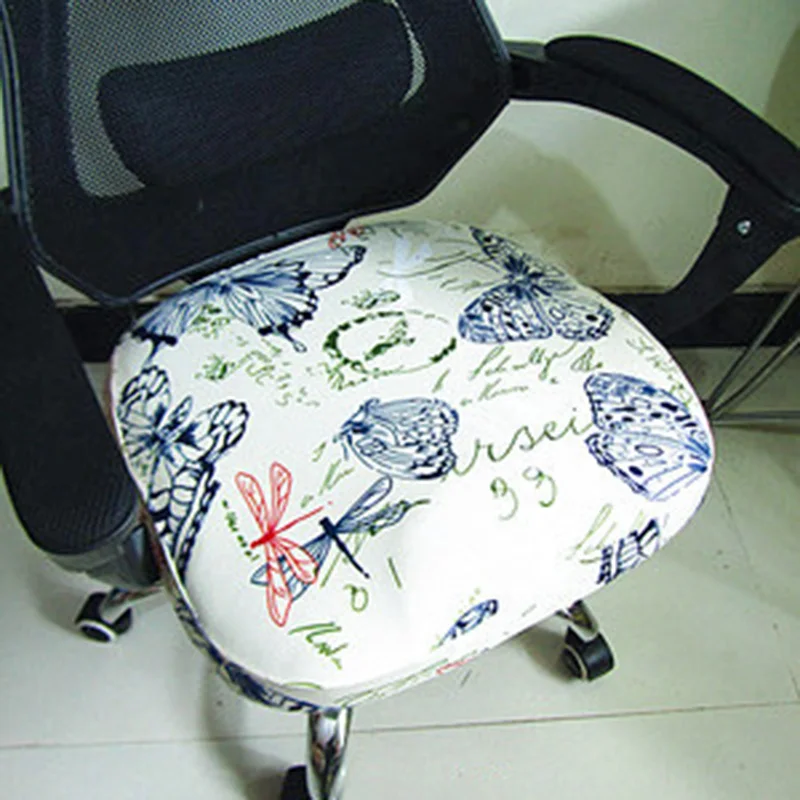 Офисный эластичный тканевый чехол на стулья скольжения Защитная пленка для