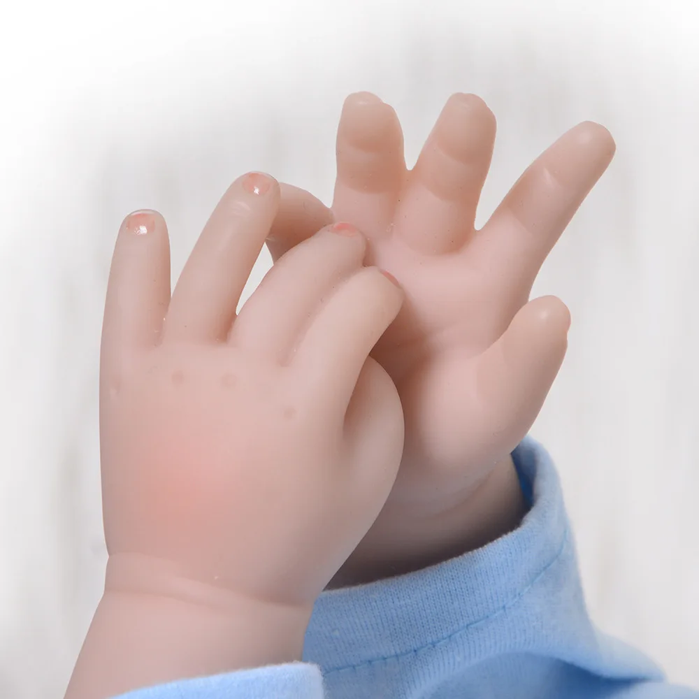Силикона Reborn Baby Doll с ткани тела 22 дюйм(ов) реалистичные детские игрушки для детей