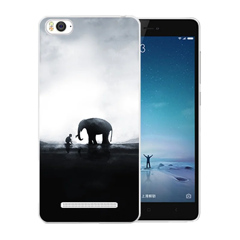 Для Xiaomi Mi 4i Mi4i Mi4C 4c чехол молния узор Обложка мягкая TPU для защитный силиконовый