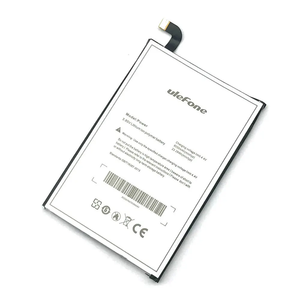 6050 мА/ч чехол накладка Ulefone Мощность Батарея для DOOGEE T6 Pro Homtom HT6 Oukitel K6000 телефон в