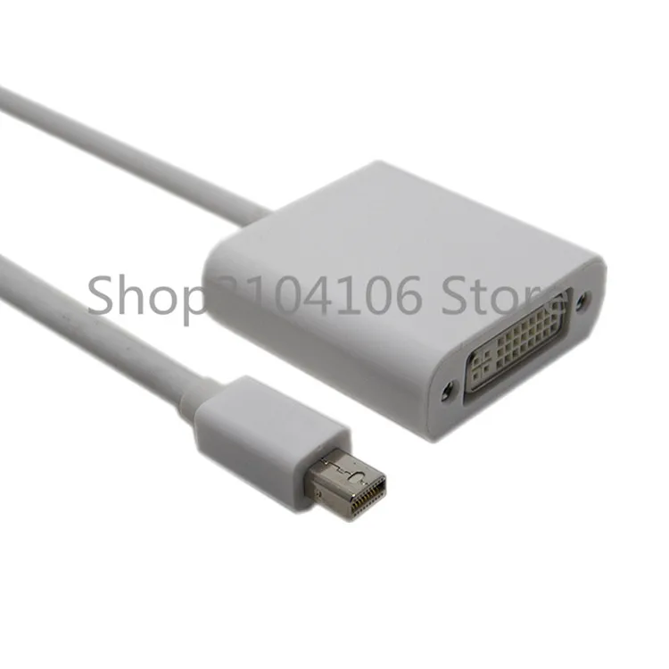 Горячий Мини DP к DVI адаптер папа женскому Thunderbolt мини DisplayPort V1.2 разъему|dp to dvi