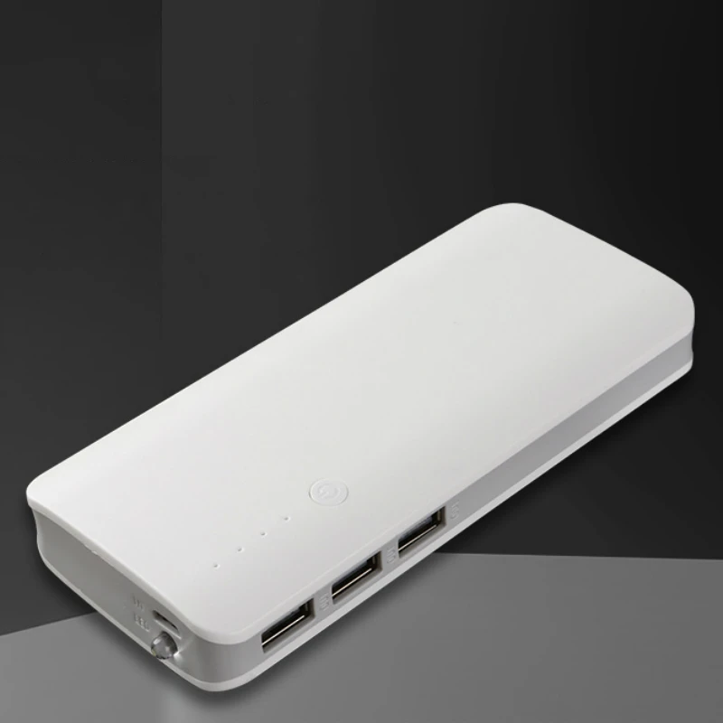 Внешний аккумулятор 10000mAh 5V 2.1A 3 USB зарядное устройство 18650 аккумулятор внешний аккумулятор