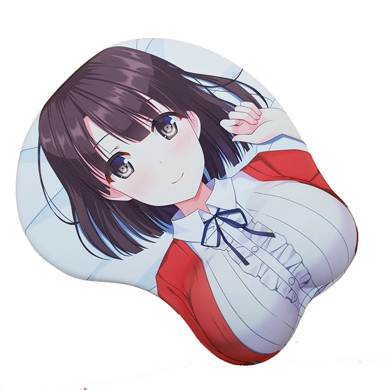 Коврик для мыши Katou Megumi - Saenai Heroine No Sodatekata Anime 3D Oppai | Компьютеры и офис