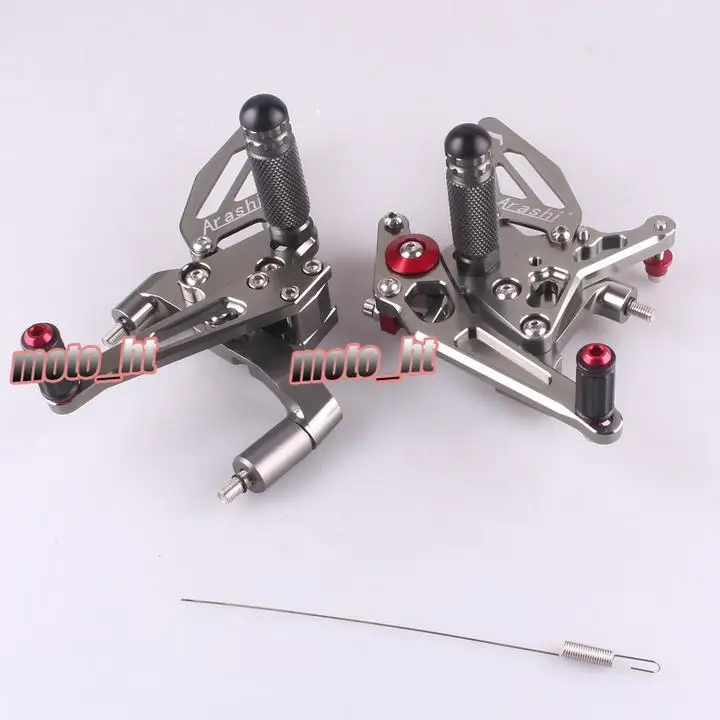 

Rearset Footpegs Footrest For DUCATI 1199 899 2013 2014 2015 CNC Machined Aluminum Brand Color