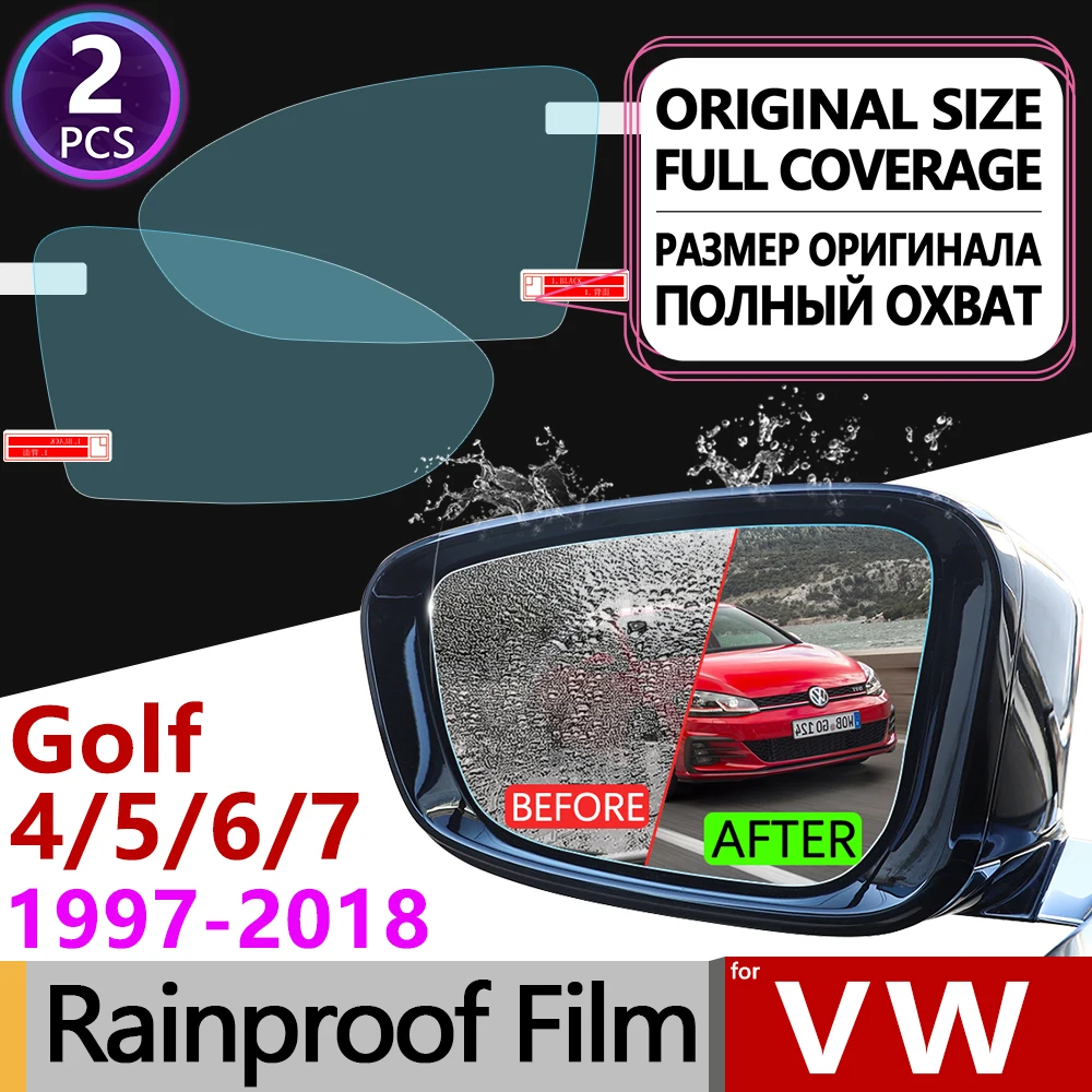 Для Volkswagen VW Golf 4 5 6 7 Sportsvan 1997 2018 Анти туман Плёнки Зеркало заднего вида аксессуары