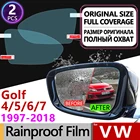 Противотуманные пленки для Volkswagen VW Golf 4 5 6 7 Sportsvan 1997-2018 аксессуары для зеркала заднего вида Golf MK4 MK5 MK6 MK7 1J 1K 5K