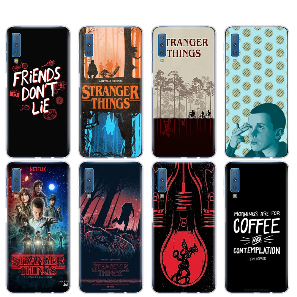Чехол для Samsung A50 чехол Galaxy A60 A10 A30 A40 A70 A 50 2019 A9 A7 2018 странные вещи|Бамперы| |
