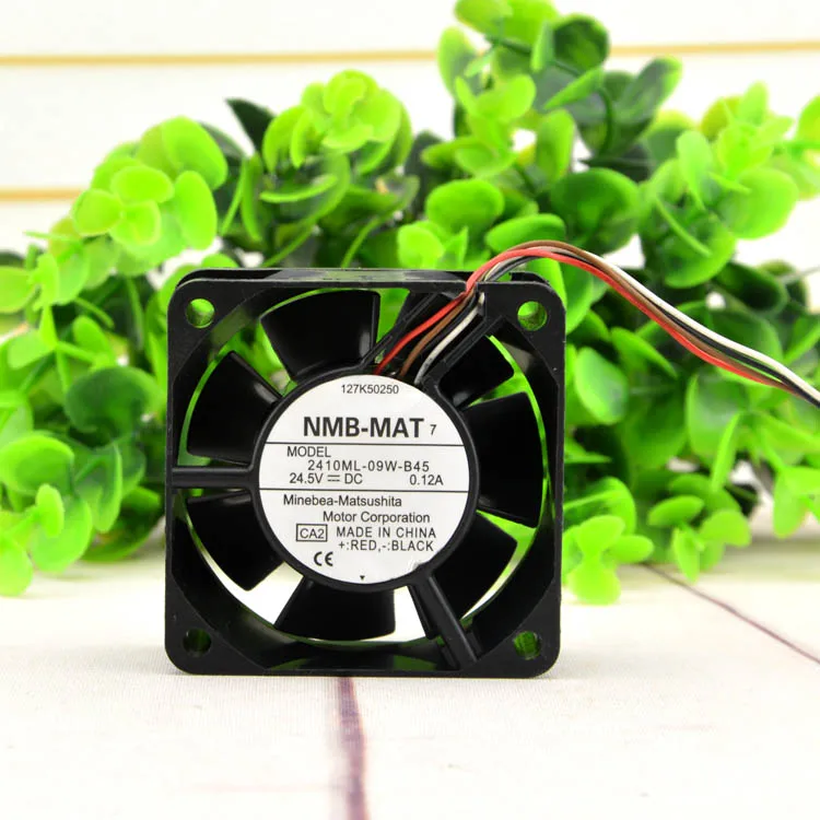 Новый оригинальный 2410ML-09W-B45 6CM6025 24,5 V 0.12A инвертор копир вентилятор