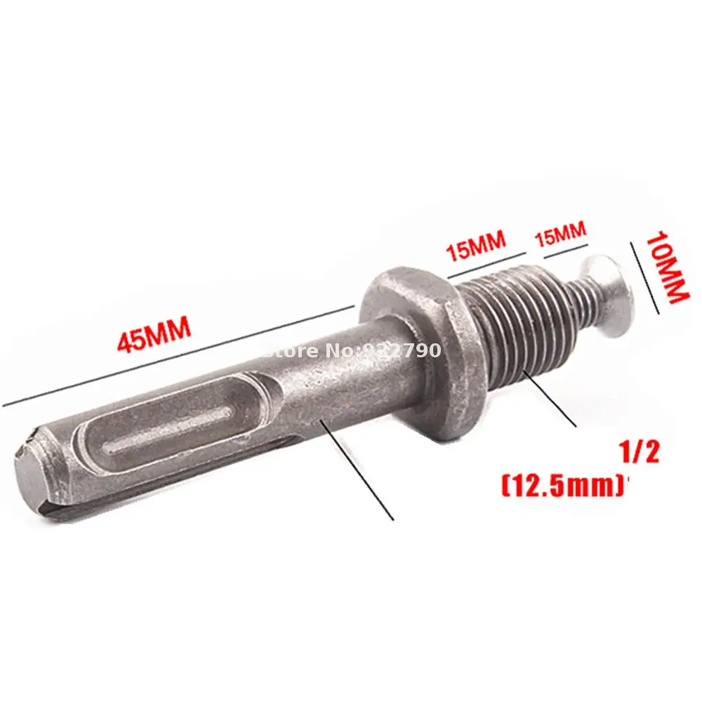 1/2-20unf Mount 2mm-13mm Self Locking Keyless Drill Chuck With 1/2" Sds Plus Adaptor Hammer Shaft Shank Fit For Impact | Инструменты