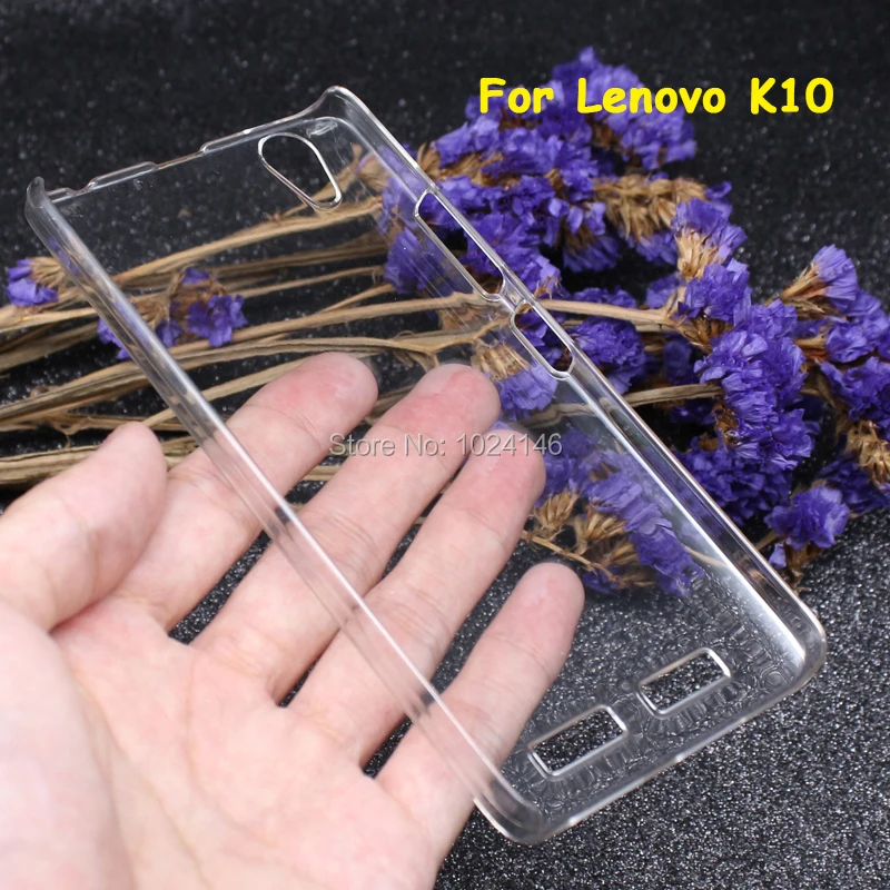 Новый тонкий прозрачный жесткий чехол для Lenovo K10 5,0 дюйма, задняя крышка из поликарбоната «сделай сам», защитная оболочка Lemon K10 E70 K10e70