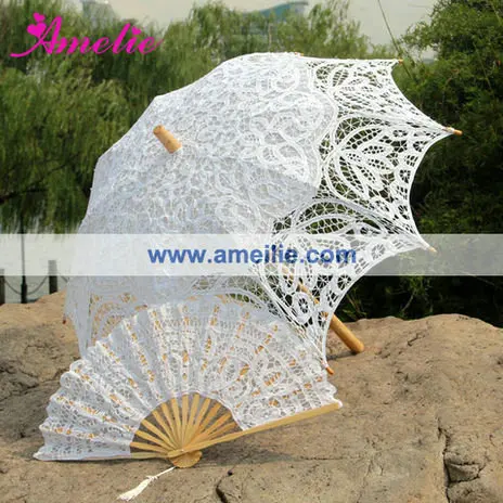 Бесплатная доставка кружевной зонтик ручной работы из хлопка разных цветов