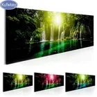 Алмазная вышивка с природным ландшафтом, вышивка крестиком, Фэнтезийный солнечный свет, водостойкая полноразмернаякруглая алмазная живопись, украшение для дома