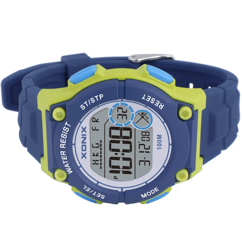 Новинка 2018 светодиодные светящиеся водонепроницаемые яркие электронные часы