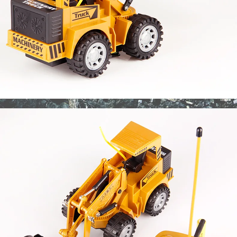 RC автомобиль 5CH 1/18 грузовики металлический бульдозер зарядка RTR пульт дистанционного управления грузовик строительная машина автомобили для детей игрушки подарки