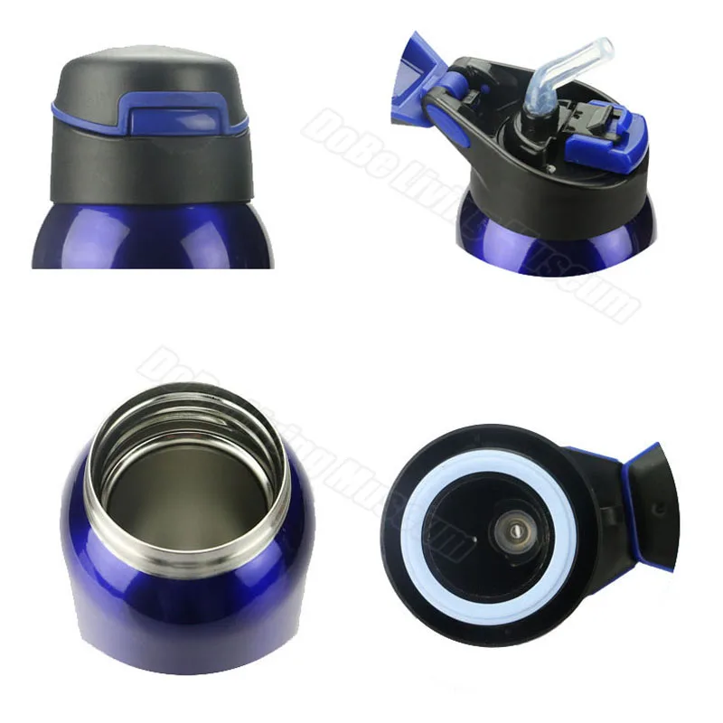 500 мл Термокружка термос кофейная чашка спортивный из нержавеющей стали бутылка