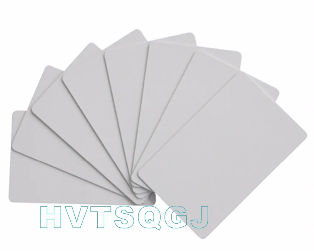 

200 шт. Бесплатная доставка телефон без рисунка ПВХ UHF RFID карта