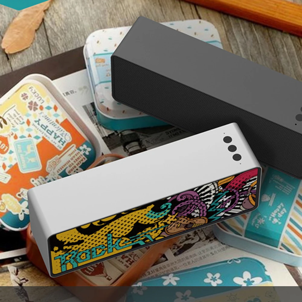 Беспроводная Bluetooth Колонка Портативная колонка стерео Бас Встроенный 2000 mah