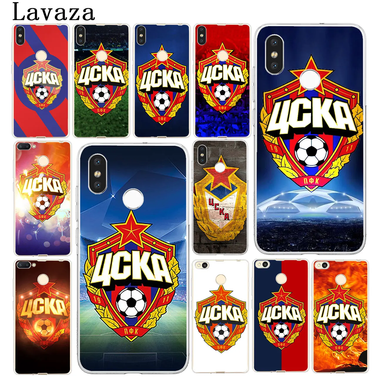 Чехол для телефона Lavaza Russia PFC cска с логотипом Xiaomi 9 9T A3 PRO CC9 CC9E 8 A2 Lite SE A1 pocophone f1 6 6X 5S