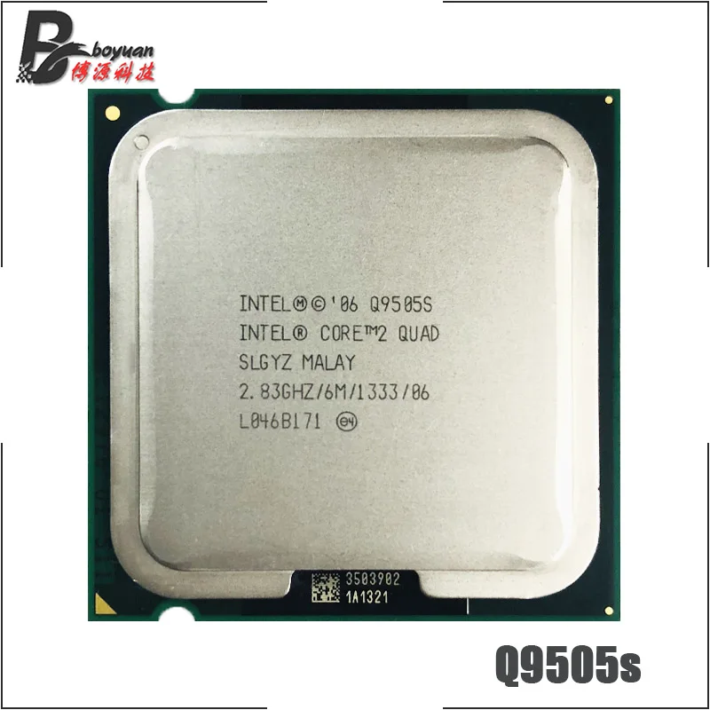 Intel Core 2 Quad Q9505S 83 ГГц четырехъядерный процессор 65 Вт 1333 6 м LGA 775|Процессоры| |