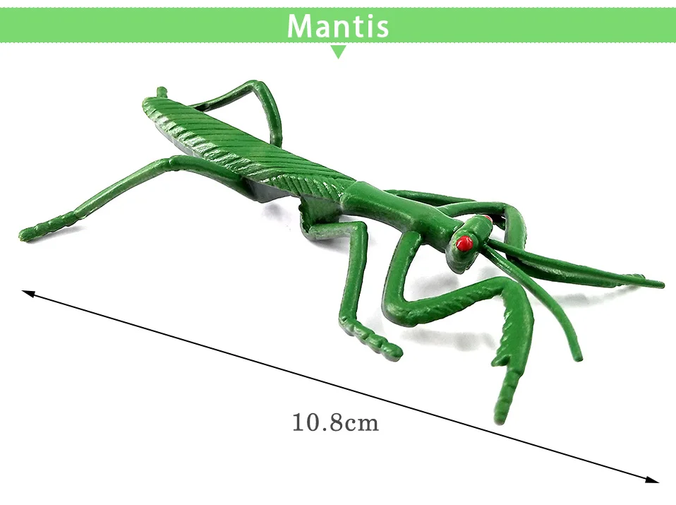 Насекомое животное модель Стрекоза Жук паук муравей Mantis муха фигурка домашний декор миниатюрное украшение для сада в виде Феи аксессуары Игрушка
