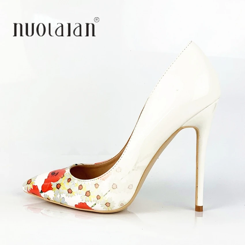 

Брендовая обувь, женские туфли-лодочки на высоком каблуке, женская обувь на тонком каблуке-шпильке, остроносые туфли на высоком каблуке для ...