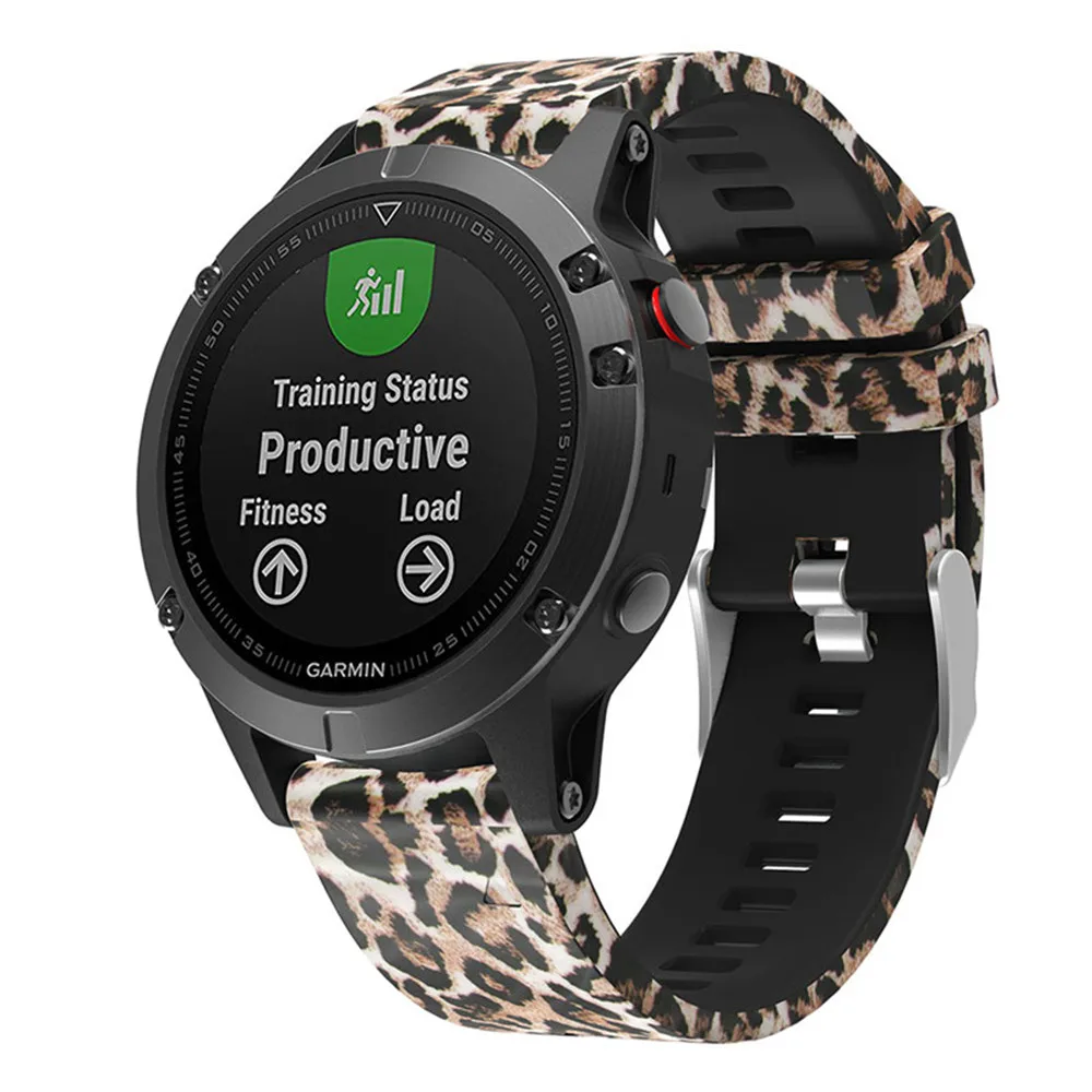 Узорчатый силиконовый ремешок для Garmin Fenix 5 5 Plus 935 gps Замена быстросъемный установка ремешок для часов умный Ремешок Браслет