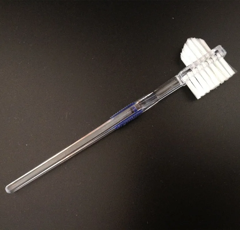 Двойная головка щетка для зубных протезов помочь лечения неприятного запаха изо