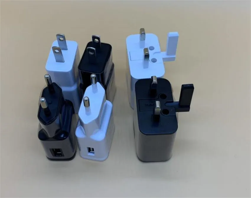 10 шт./лот оригинальный 9V 1.67A 5V 2A US/EU/AU/UK Plug Быстрая зарядка USB адаптер для