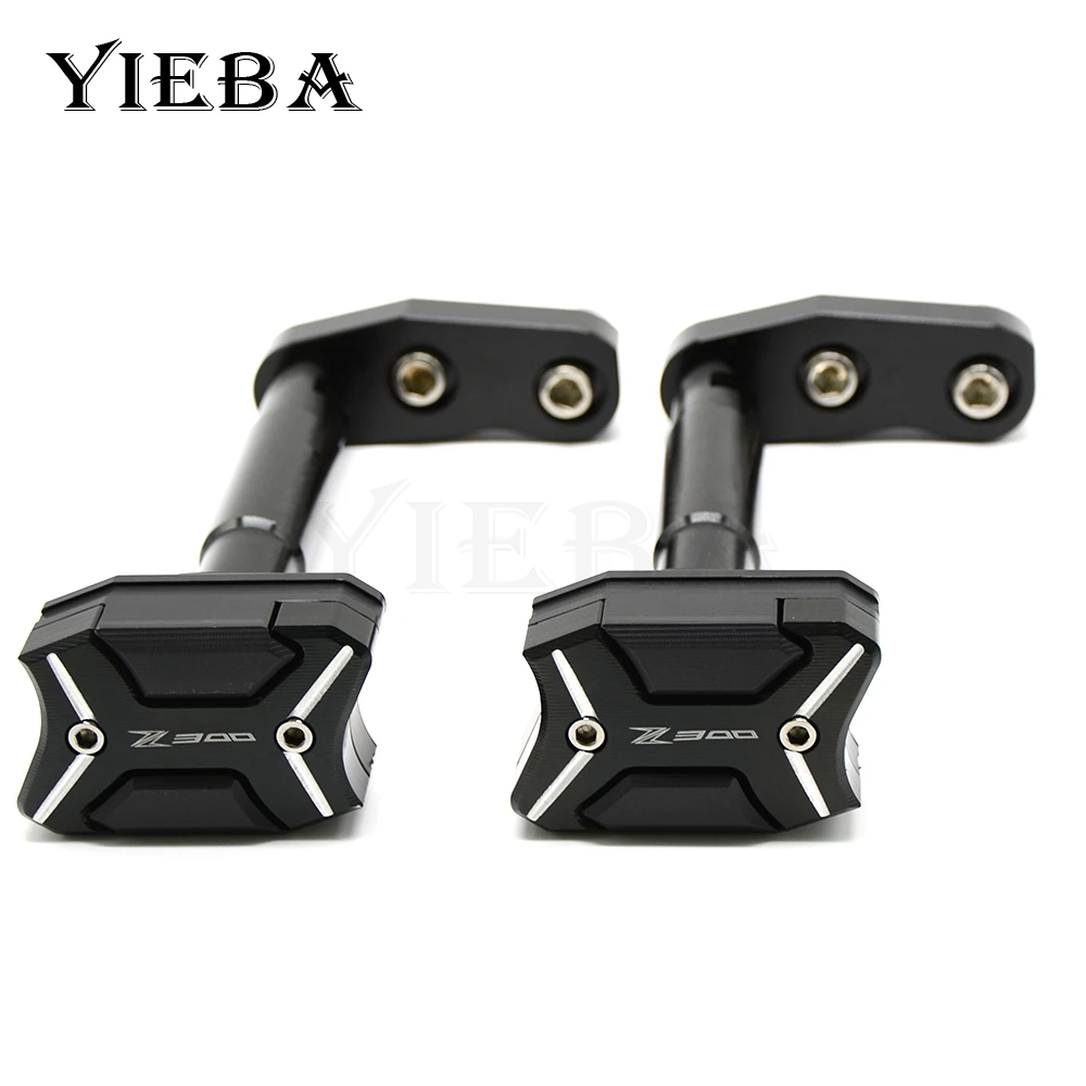 Z300 2013 2016 защита Рама мотоцикла Ползунки Краш Pad крышка от падения для KAWASAKI 2014 2015