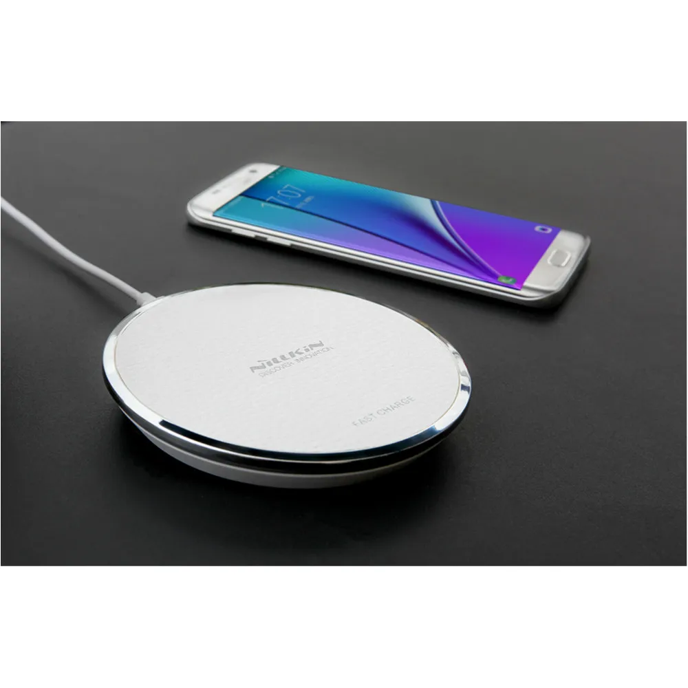 Беспроводное зарядное устройство NILLKIN для Samsung s8 S8 + Быстрая Зарядка QI Galaxy S7/S7Edge/Note