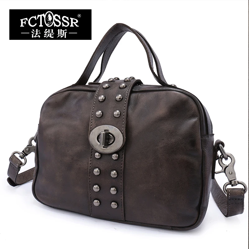 Деловые сумки унисекс сумка из 2019 натуральной кожи с ручками сверху