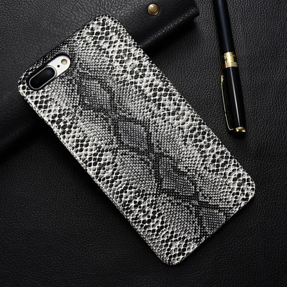 New KISSCASE Sexy змеиной кожи чехол для iPhone 7 8 X XR XS макс Жесткий Пластик назад чехлы 6S 6 Plus