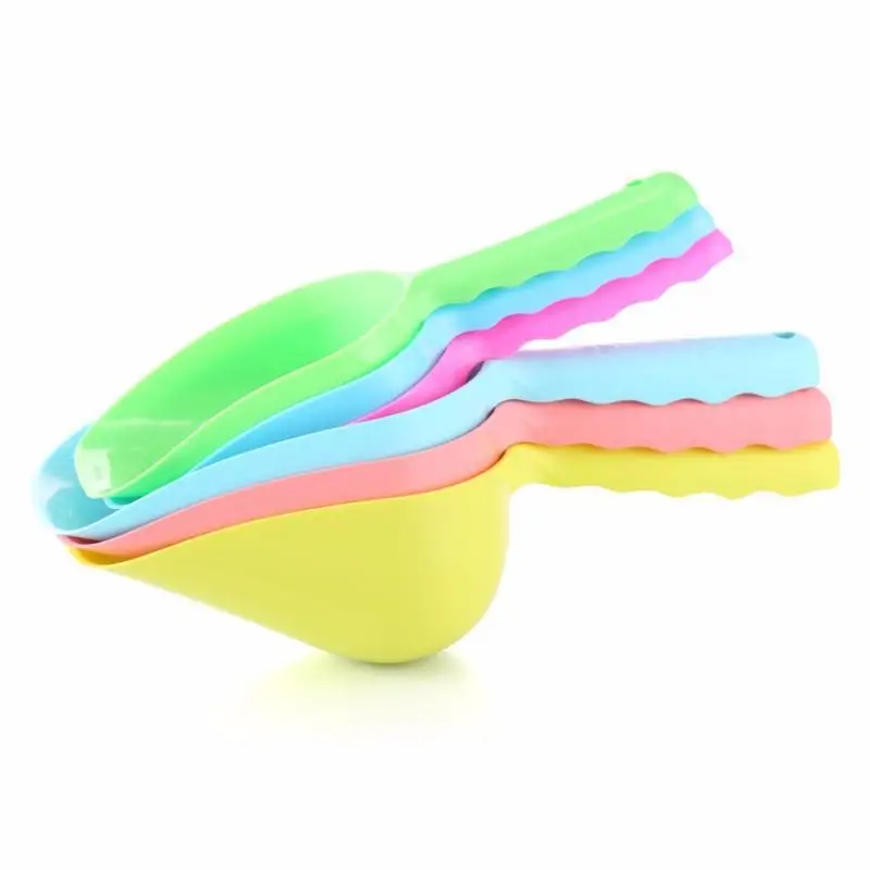 Plastic Pet Dog Food Dishes Feeder Bowl Scoop Shovel Dispenser Products Supplies Favors Feeding Tools | Дом и сад