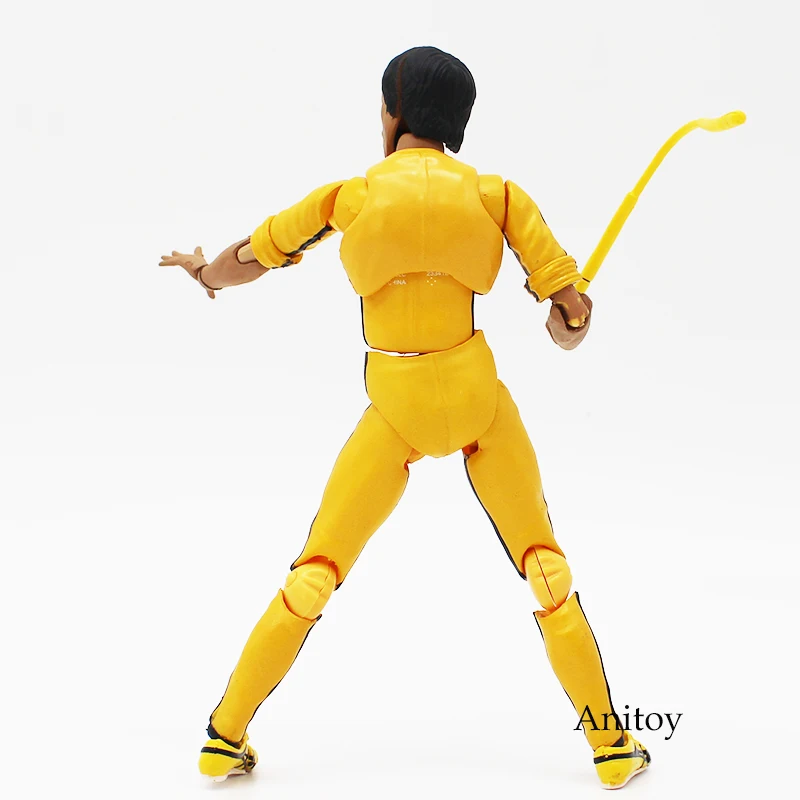 SHF Figures Брюс Ли Желтый спортивный костюм Ver. 75-летие издание ПВХ фигурка модель игрушки 14-15 см 3 вида стилей