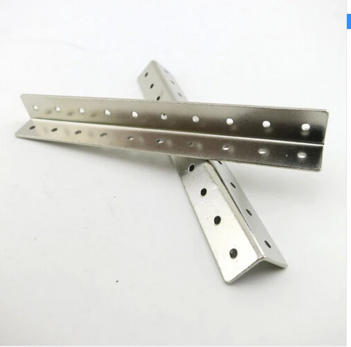 

17179TW 20 отверстий l-образная угловая железная/осевая Скоба/железные пластины DIY модель робота аксессуар для тела