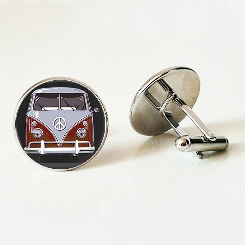 Новые модные и спокойные запонки из хрустального стекла для автомобиля мужские