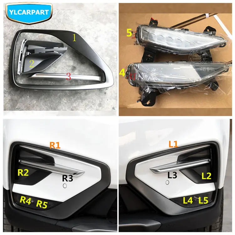 Для Geely Atlas, Boyue, NL3, SUV, Proton X70, Emgrand X7 Sports, яркий противотуманный светильник для автомобиля