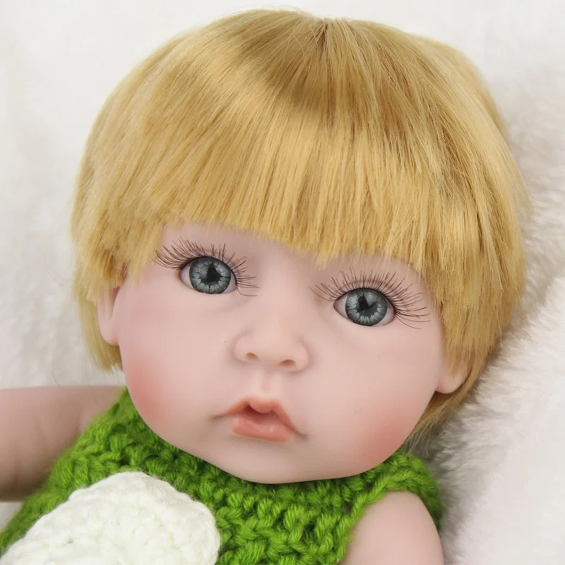 28 см/11 &quotВысота мягкого силикона Reborn Baby Doll нетоксичного реалистичные Куклы