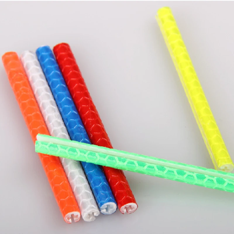 12 шт велосипед Светоотражающие колесных дисков отражатель цвет горный Бар ночь