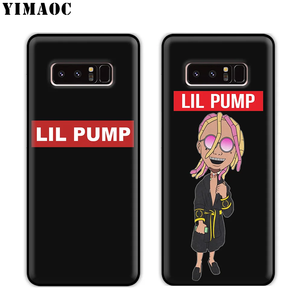 Yimaoc Lil насос Gang Мягкий силиконовый чехол для samsung Galaxy Note 10 плюс 9 8 A9 A8 A6 2018 A5 A3 2017 2016 |