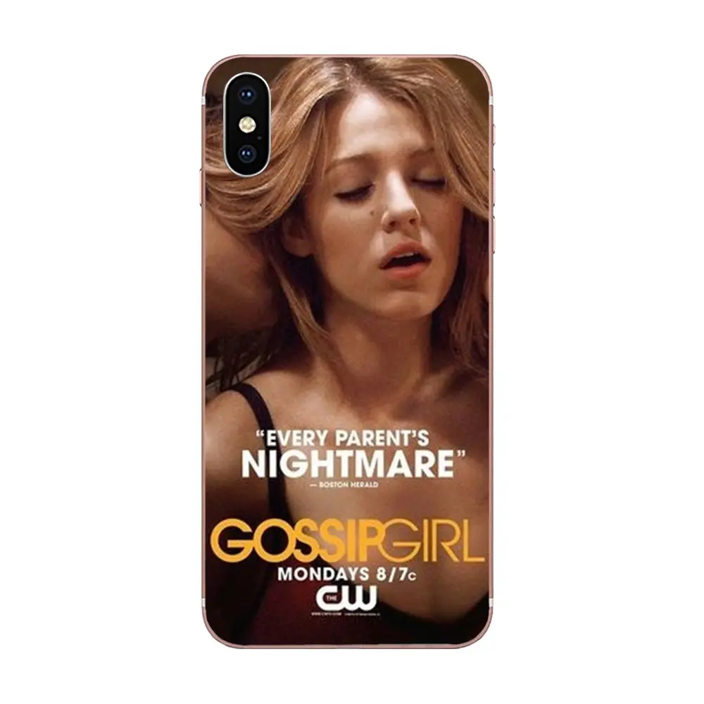 Case Fashion For Sony Xperia Z Z1 Z2 Z3 Z4 Z5 compact Mini M2 M4 M5 T3 E3 E5 XA XA1 XZ Premium Tv Show Gossip Girl Lips | Мобильные