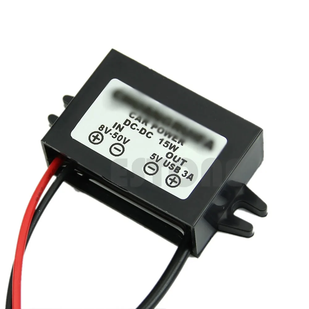 Модуль преобразователя питания постоянного тока 8-50 В до 5 выход Micro USB 12 В/24 |