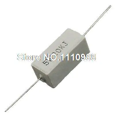 

10x Axial Lead Ceramic Cement Power Resistor 20K Ohm 5W