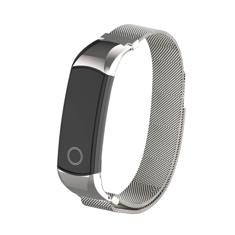 YUEDAER металлический Миланский ремешок для часов Huawei Honor Band 4 5 Магнитный металлический браслет для Honor Band 4 Band 4 аксессуары