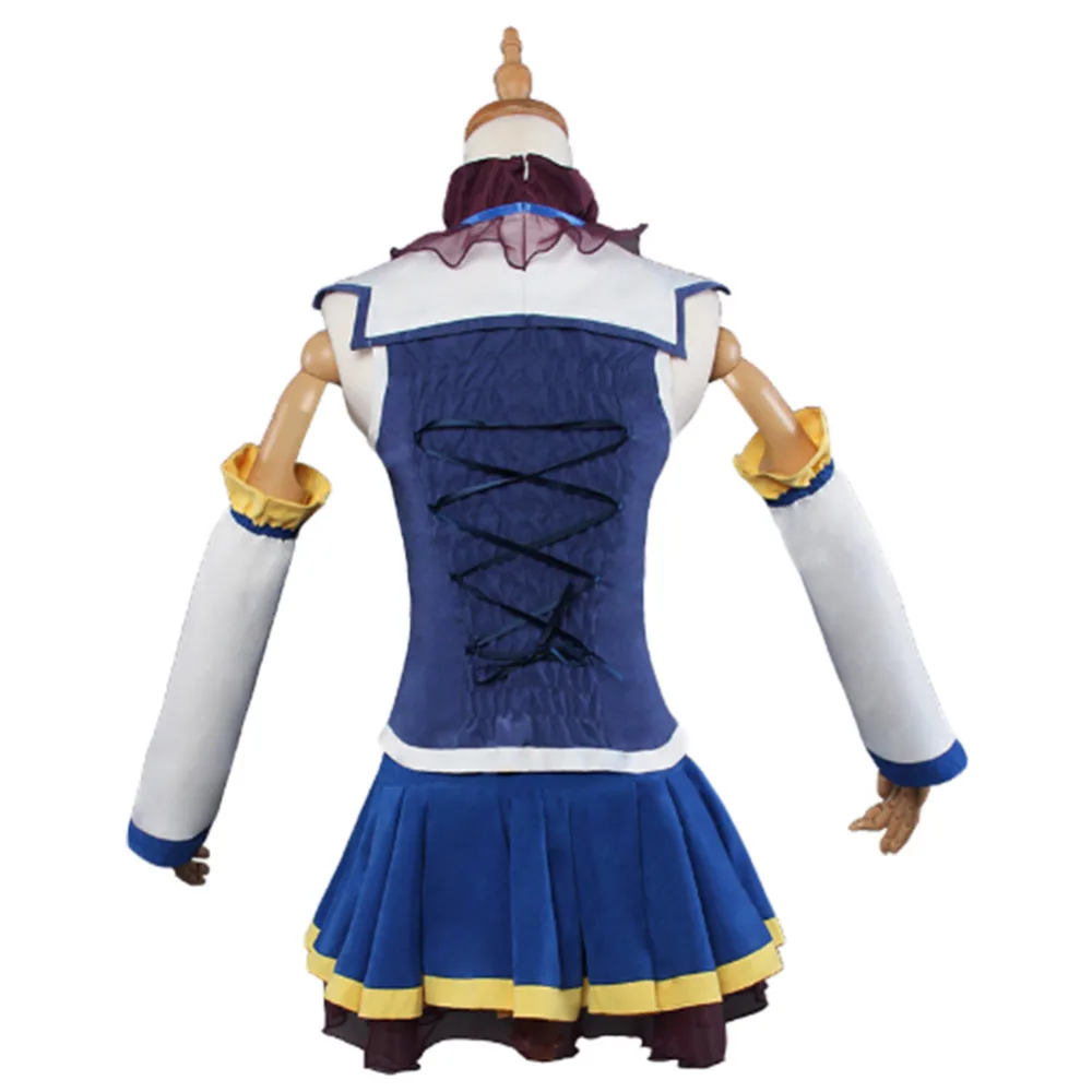 KonoSuba: Божье благословение на этот чудесный мир! Аква косплей костюм девочка наряд