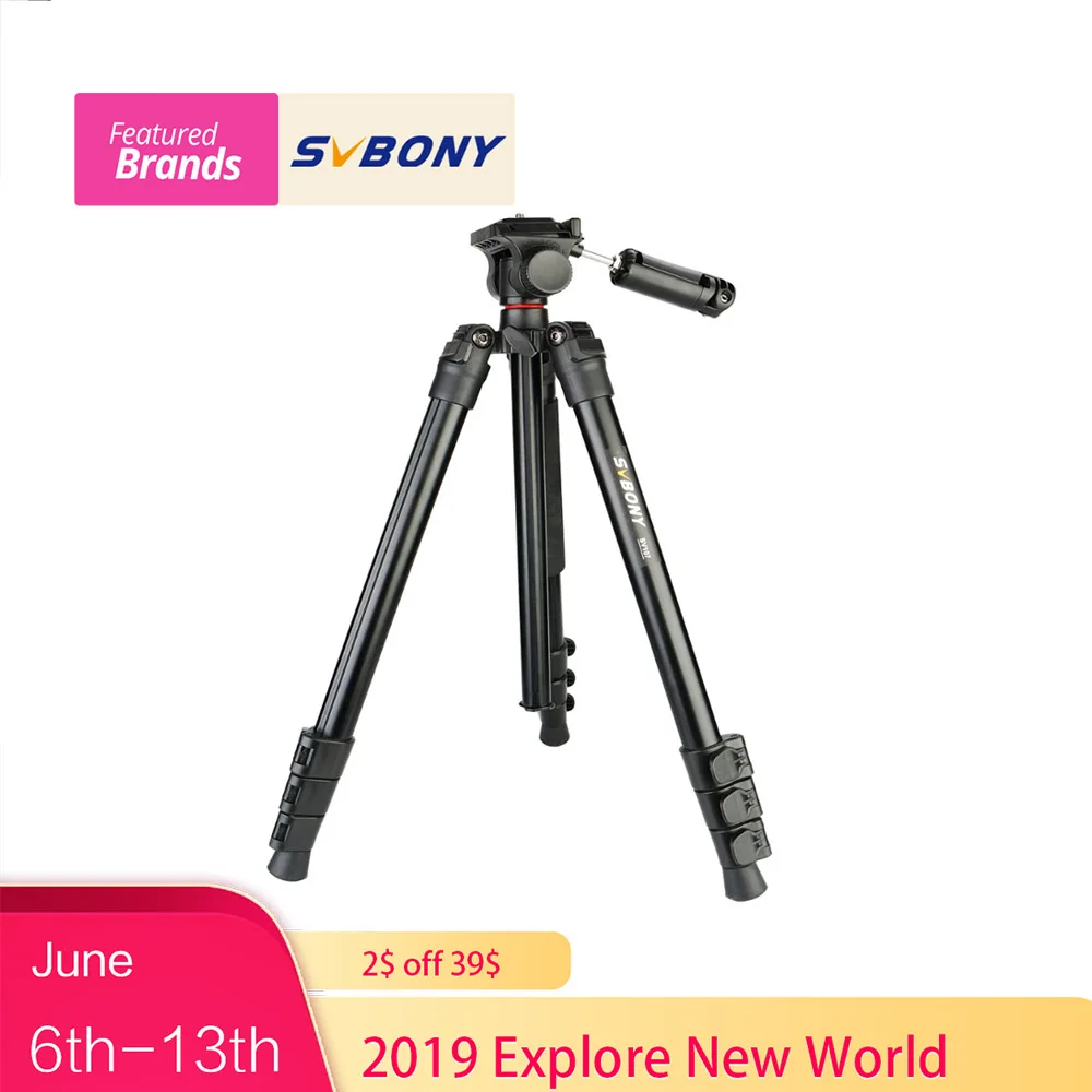 SVBONY SV107 штатив телескоп алюминиевый переносной для ЦЗК камеры и Оптическая Труба