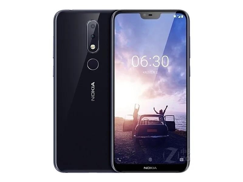 Мобильный телефон Nokia 6,1 Plus с глобальной версией, 4G LTE, 5,8 дюймов, Восьмиядерный процессор Snapdragon 636, 4 Гб ОЗУ, 64 Гб ПЗУ, 16 МП, отпечаток пальца, Android телефон