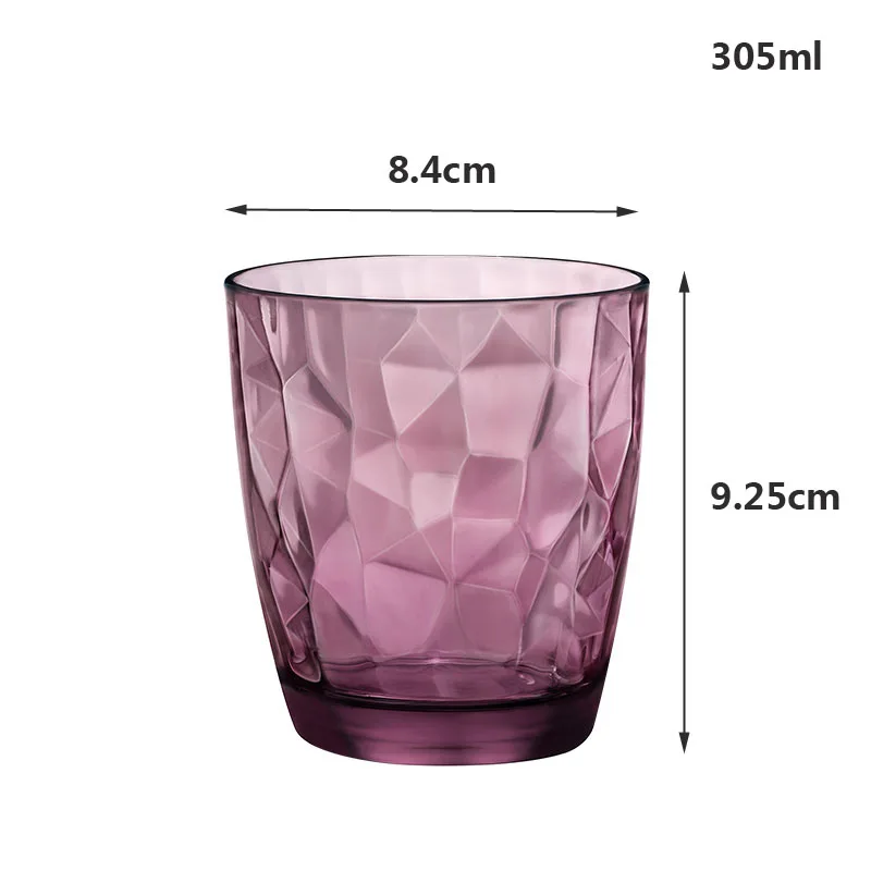 1pcs 305ml Термостойкие бессвинцовые Хрустальные чашки Красочный стеклянный Кубок виски пивной бокал es винный Кубок креативный бар отель свадебные Питьевая Посуда - Цвет: 1pcs 305ml