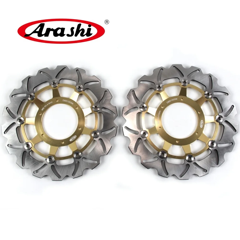 Arashi 1 пара для HONDA CBR600 F SPORT 2001 2002 CNC передние тормозные дисковые тормозные диски 01 02 CBR F 600 CBRF CBF HORNET 900