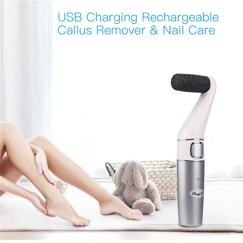 

Electric Feet Callus Remover USB Rechargeable Foot File Professional Callus Dead Skin Remover Pedicure Foot Sander Care Tool 0